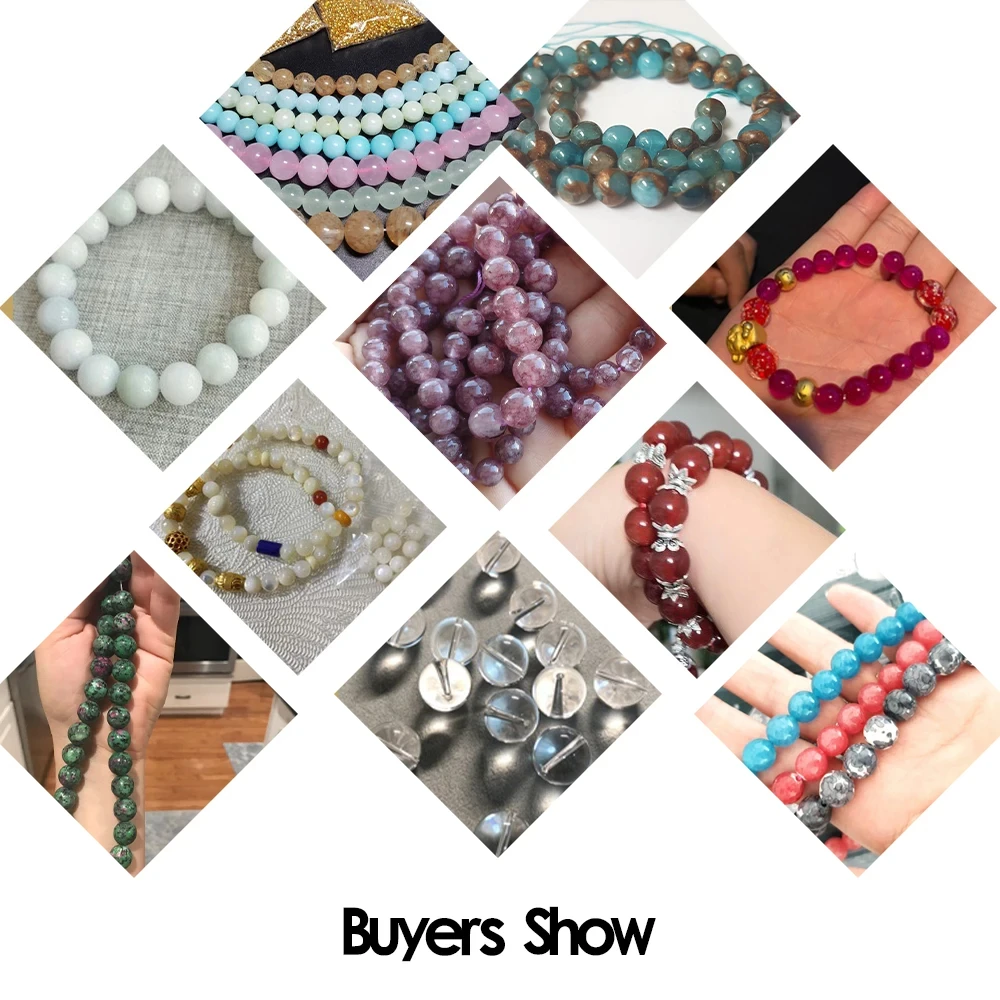 AsVrai U A+ Natural Stone Sunstone Bead Pink Smooth Round Loose Spacer Beads for Jewelry Making Supplier DIY Charm Bracelet 15'