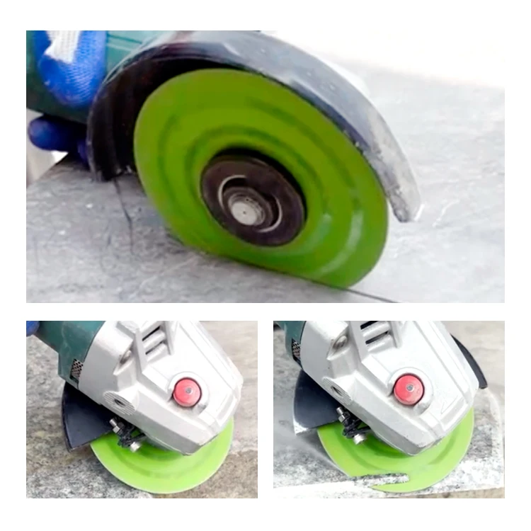 New Porous Cutting Blade Professional Brazed Diamond Slices Porcelain Rock Plate Grinding Saw Blade