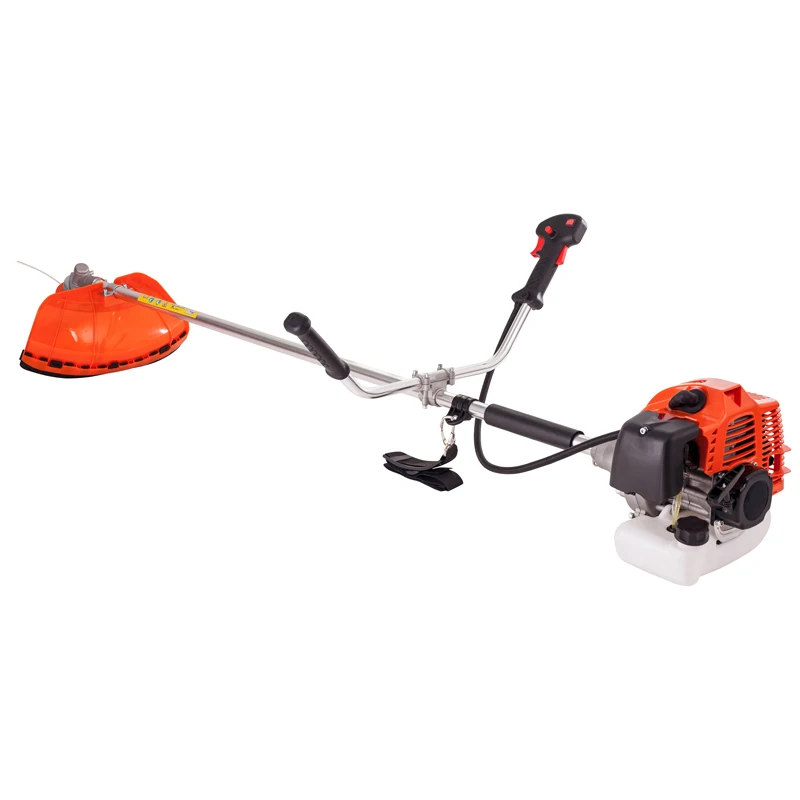 43cc, 52cc, 2 stroke, Gasoline Brush Cutter, grass trimmer, with trimmer real, tct cutting blade