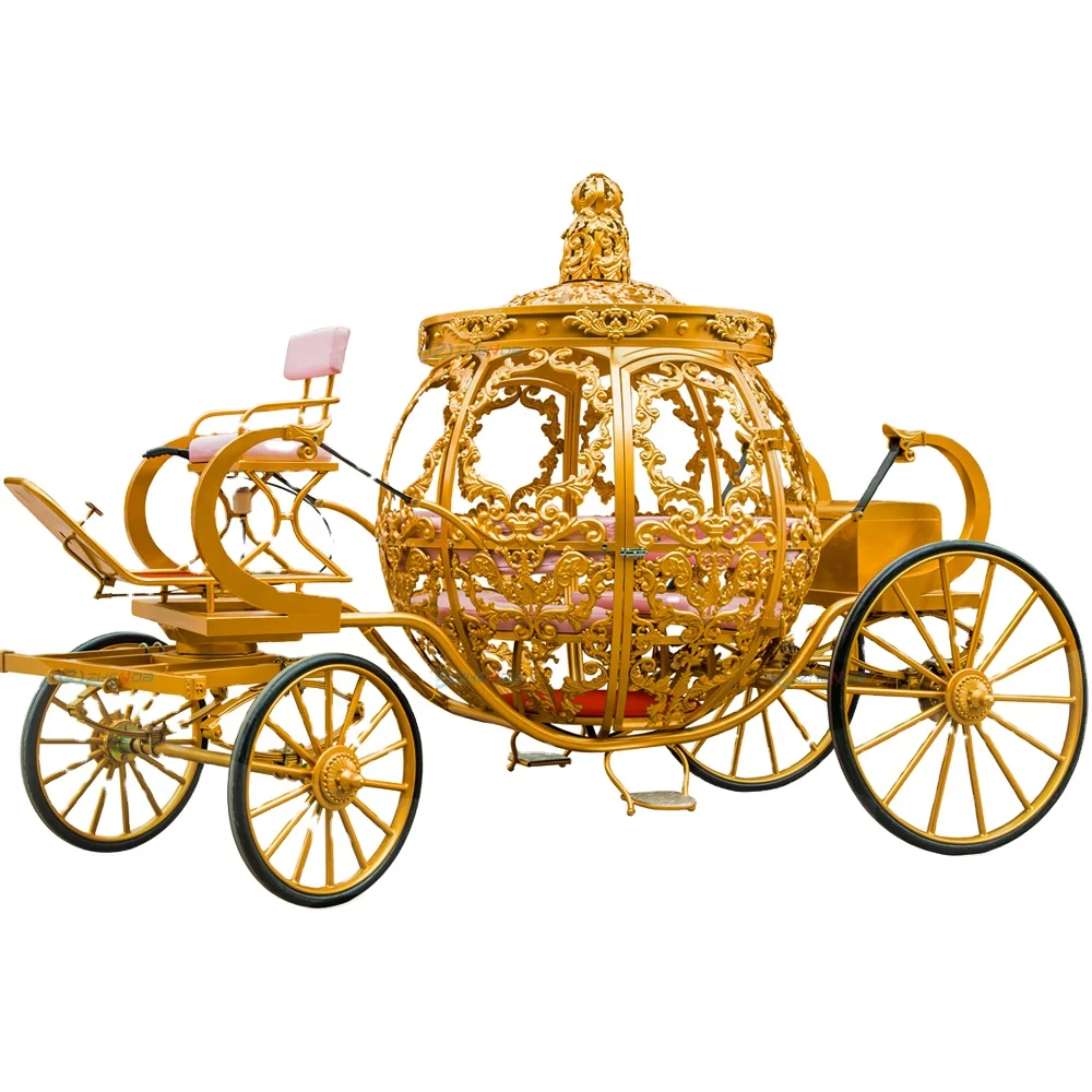 High quality Low price Brand new Horse carriages for sale Electric carriage  Cinderella carriages
