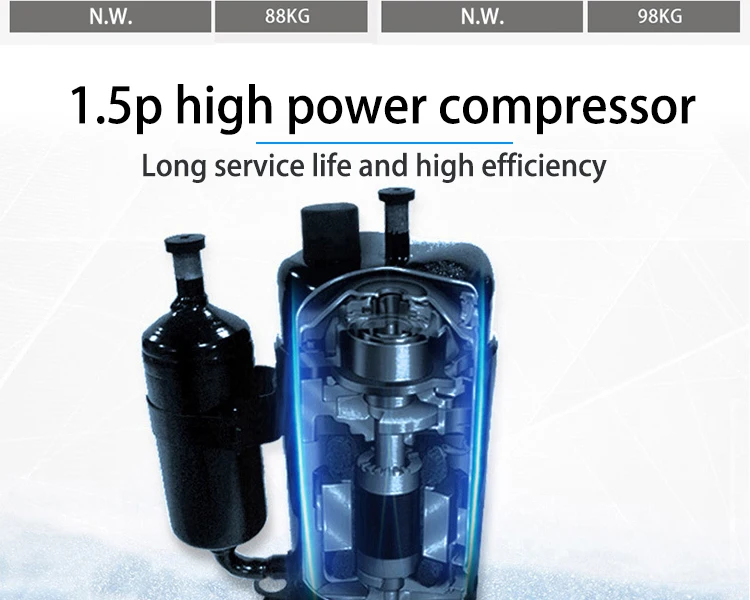 Yowon commercial soft serve ice cream machine production capacity 20L/H ice cream makers fast food equipment