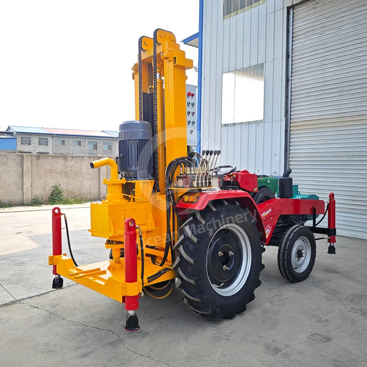 OCEAN Simple Small Groundwater Borehole Drill Rig Shallow Well Driller Soil Drill Machine