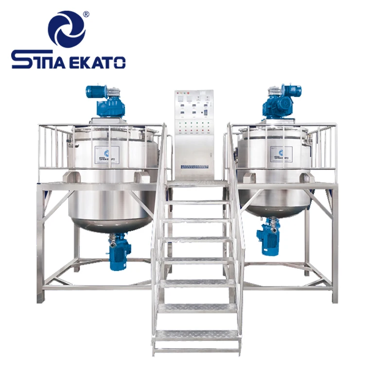 SINA EKATO High Shear Mixer Industrial Blender machine For Detergent Shampoo Shower Dish Washing Liquid Soap Detergent