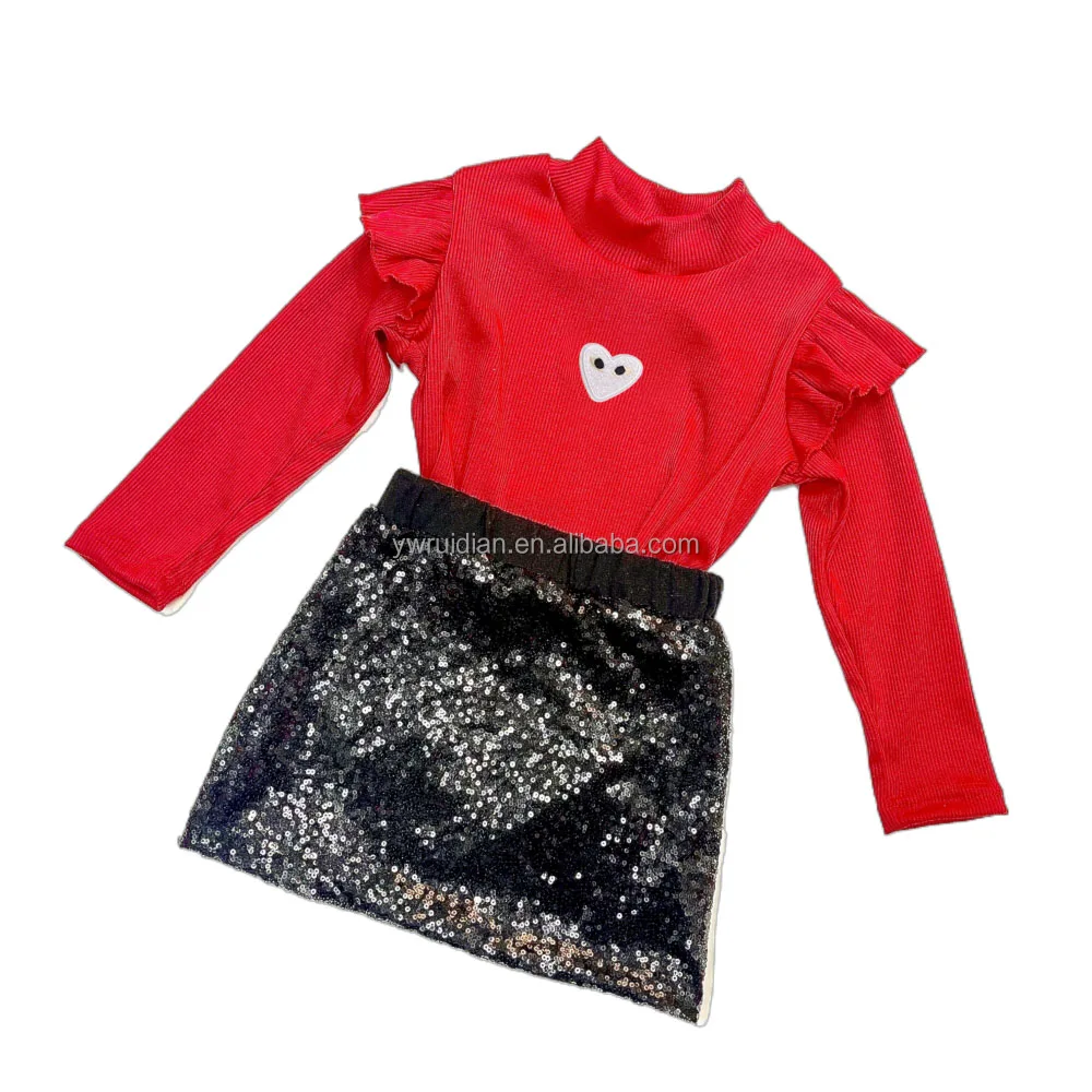 Новинка 2024, демисезонные наряды, детская одежда, От 0 до 16 лет Детская рубашка для девочек, хлопковая детская одежда, наряды на День Святого Валентина