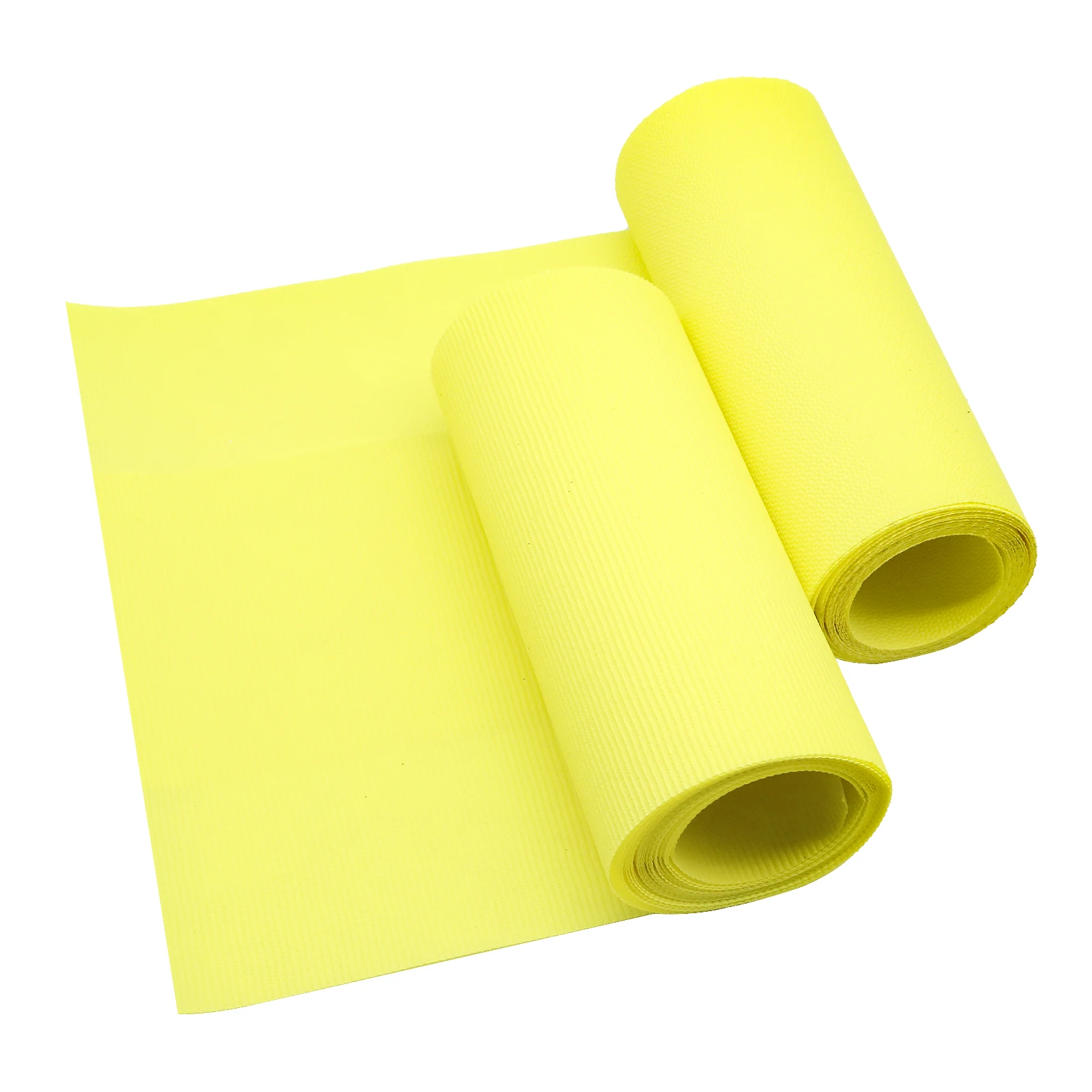 Yellow PVC Release Liner Corrugated/dotted shape With High Peel Ability for Pressure Sensitive Adhesive PTFE Cloth