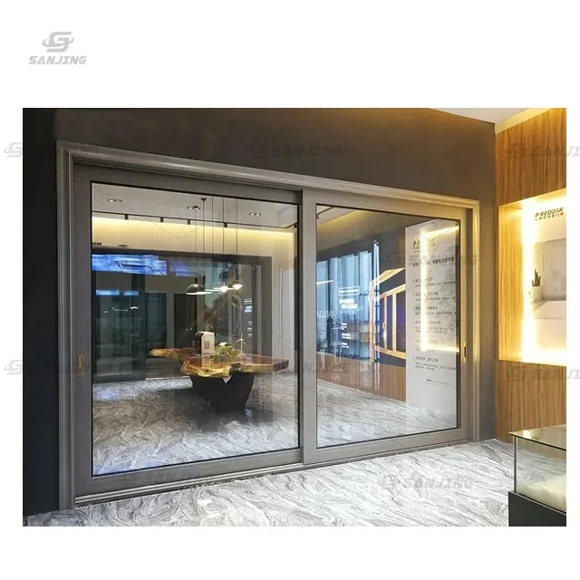 glazing glass black aluminum frame windows doors
