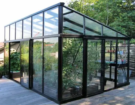 Topwindow теплоизолированная алюминиевая Т-образная Звуконепроницаемая ламинированная портативная соляная консерватура из ПВХ