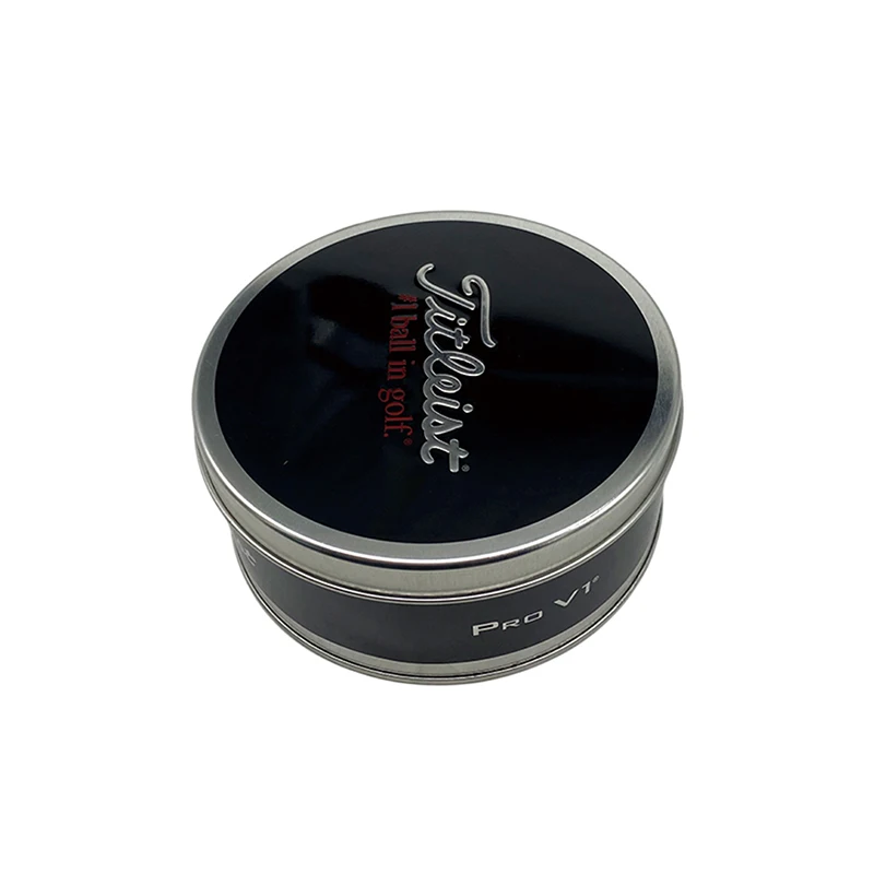 Factory Wholesale Candy Chocolate Tinplate Round Iron Cans Flat Lid Tea Dessert Gift Metal Tin Box