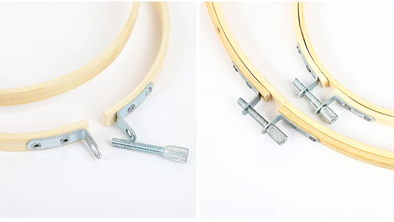 
Beautiful and durable carved embroidery hoop 