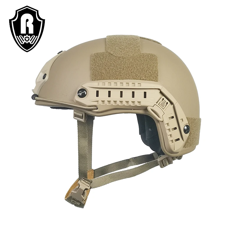 Военное Снаряжение Roewe быстрый баллистический шлем арамидный пуленепробиваемый армейский NIJ Level IIIA песочного