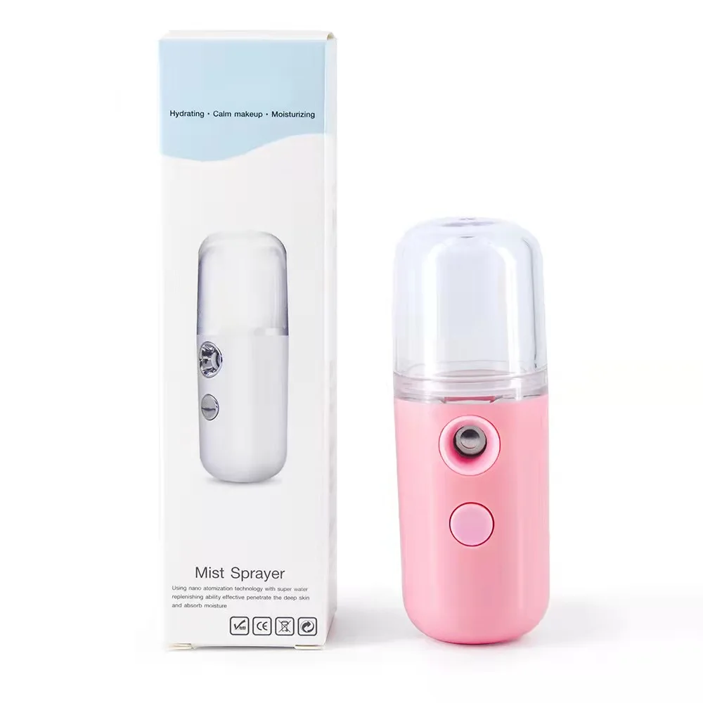 Makeup nano spray water meter sprayer steaming face cold spray charging portable beauty equipment mist sprayer