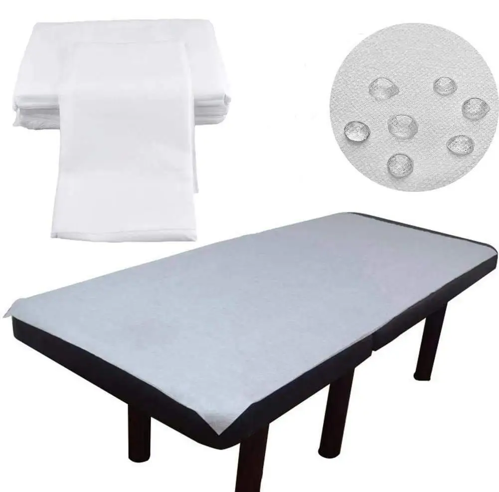  Customize Medical Waterproof White Non Woven Massage table Paper Roll SMS Disposable Bed