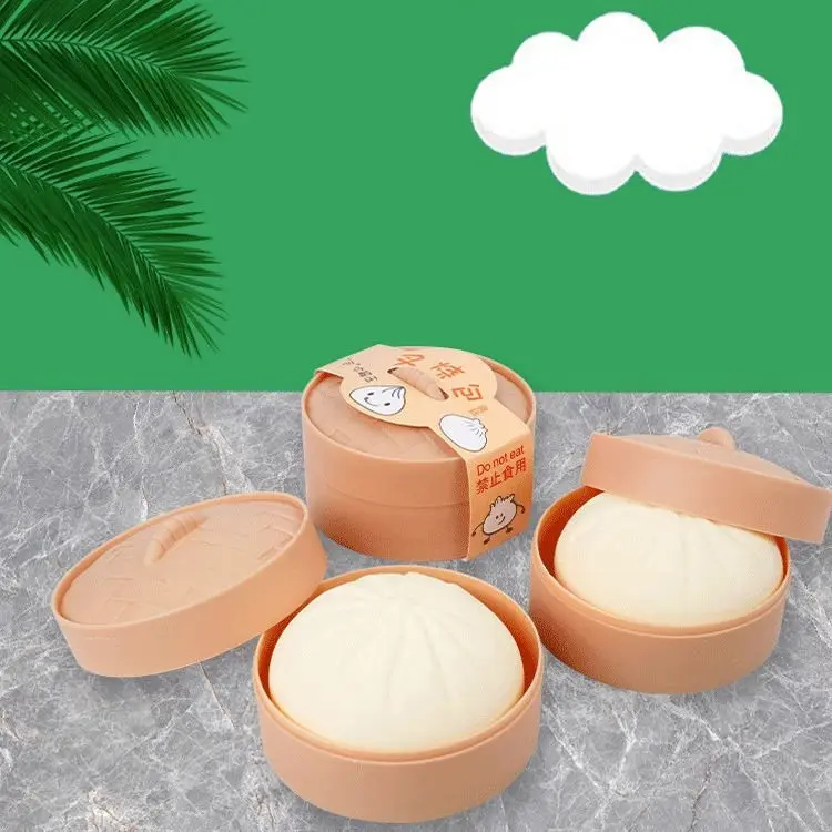 2024 Hot Selling 3D Stress Ball Funny Dumpling Squeeze Mochi Squishy Toys Fidget Toy for Stress Relief