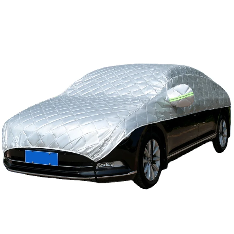 Half Car Cover Outdoor Car Cover Popular Aluminum UV Protection Hail Proof Car Cover