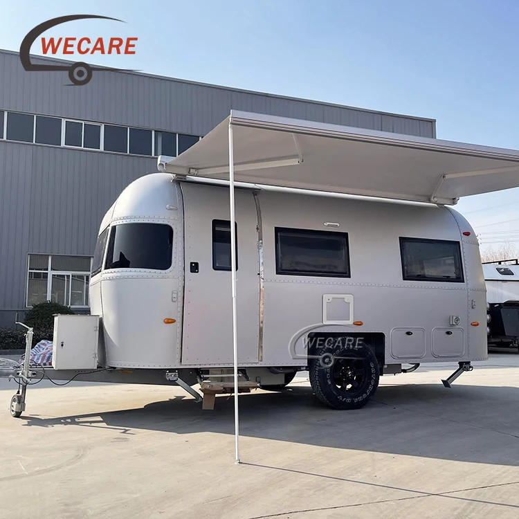 Wecare 550*210*210cm airstream motorhome camper van caravan off road travel trailer
