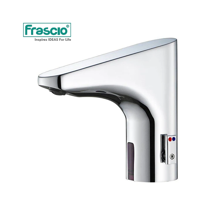 Frascio High Quality Hot And Cold Water Faucet Mixer Sensor Automatic Faucet Sensor Brass Automatic Infrared Sensor Faucet
