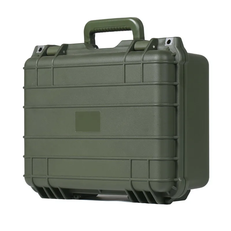 Lockable PP Plastic Speaker Camera Case Equipment Foam Padding