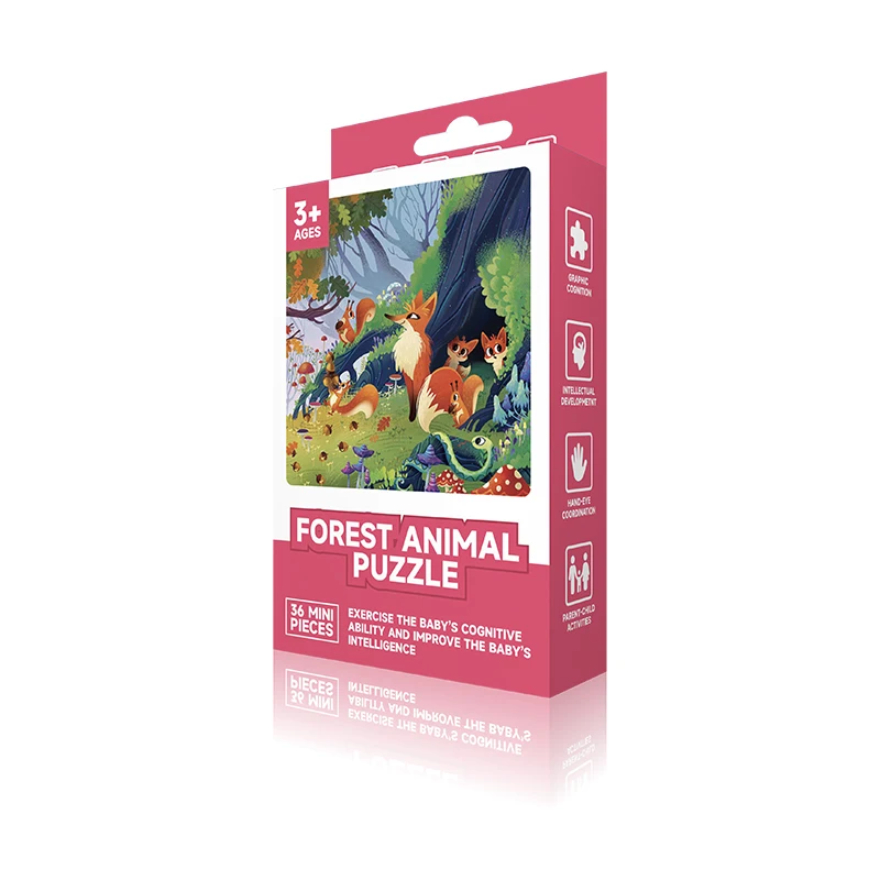 High quality jigsaw Animal Dinosaur Ocean puzzle animal puzzle custom puzzle jigsaw kids toy educational