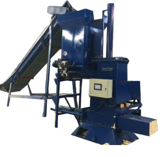 
Wood Shavings Baling Press Machine, sawdust conveyor 