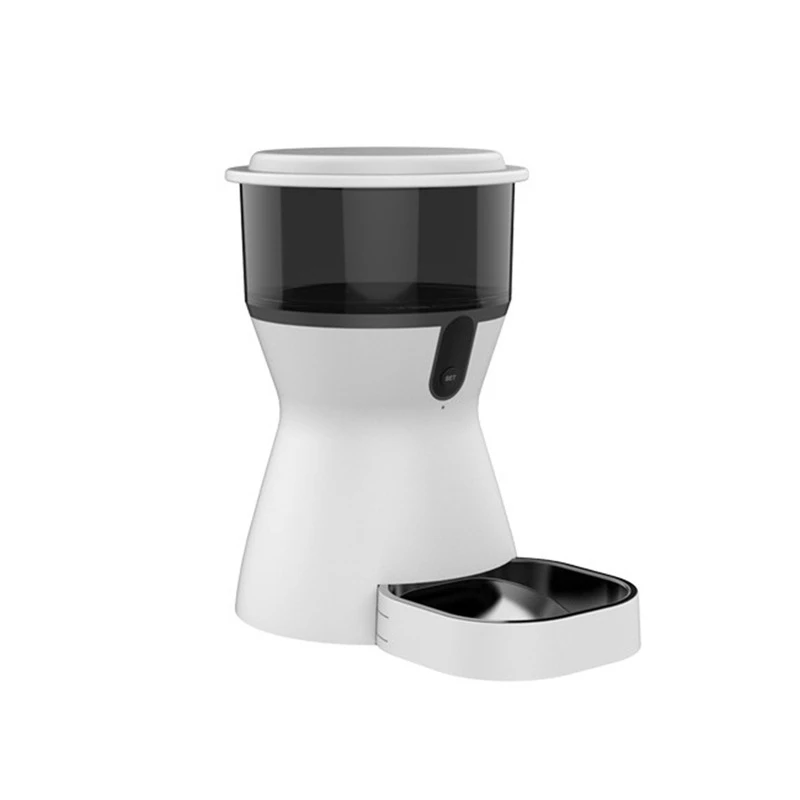Dog Cat Smart Pet Feeder Camera Remote Control Microchip Automatic Pets Feeder Wifi App