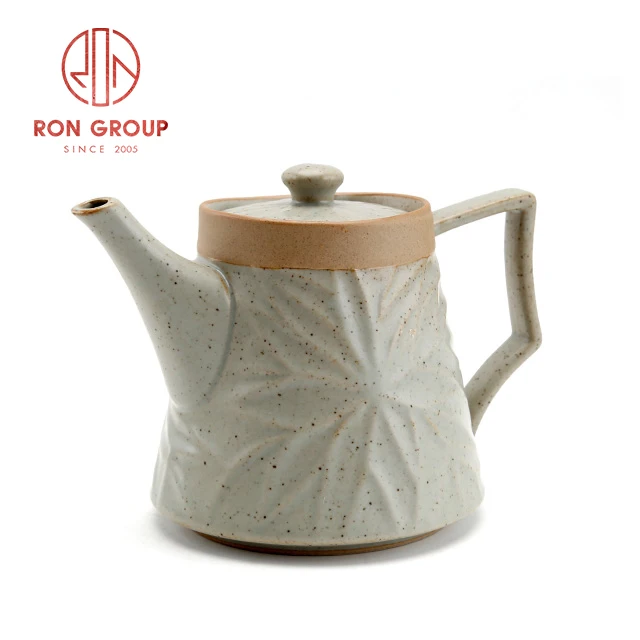 Завод RON group оптовая продажа современный фарфоровый керамический чайник китайский чайный набор для