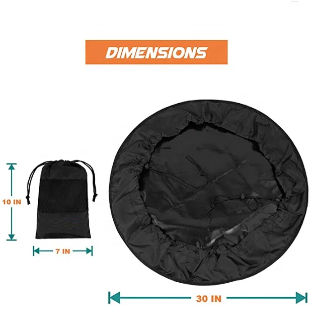 Лидер продаж водонепроницаемый костюм для плавания серфинга водных видов спорта влажные рубашки сменный коврик пляжный влажный сумка матрасов взрослых
