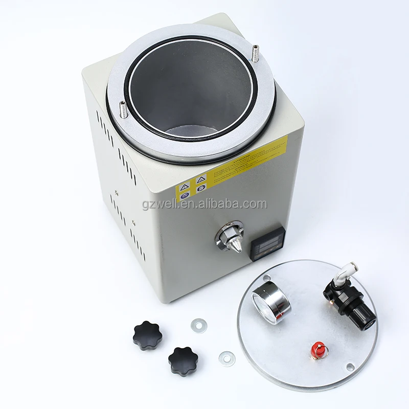 Jewelry wax injection machine with numerical control and temperature display function