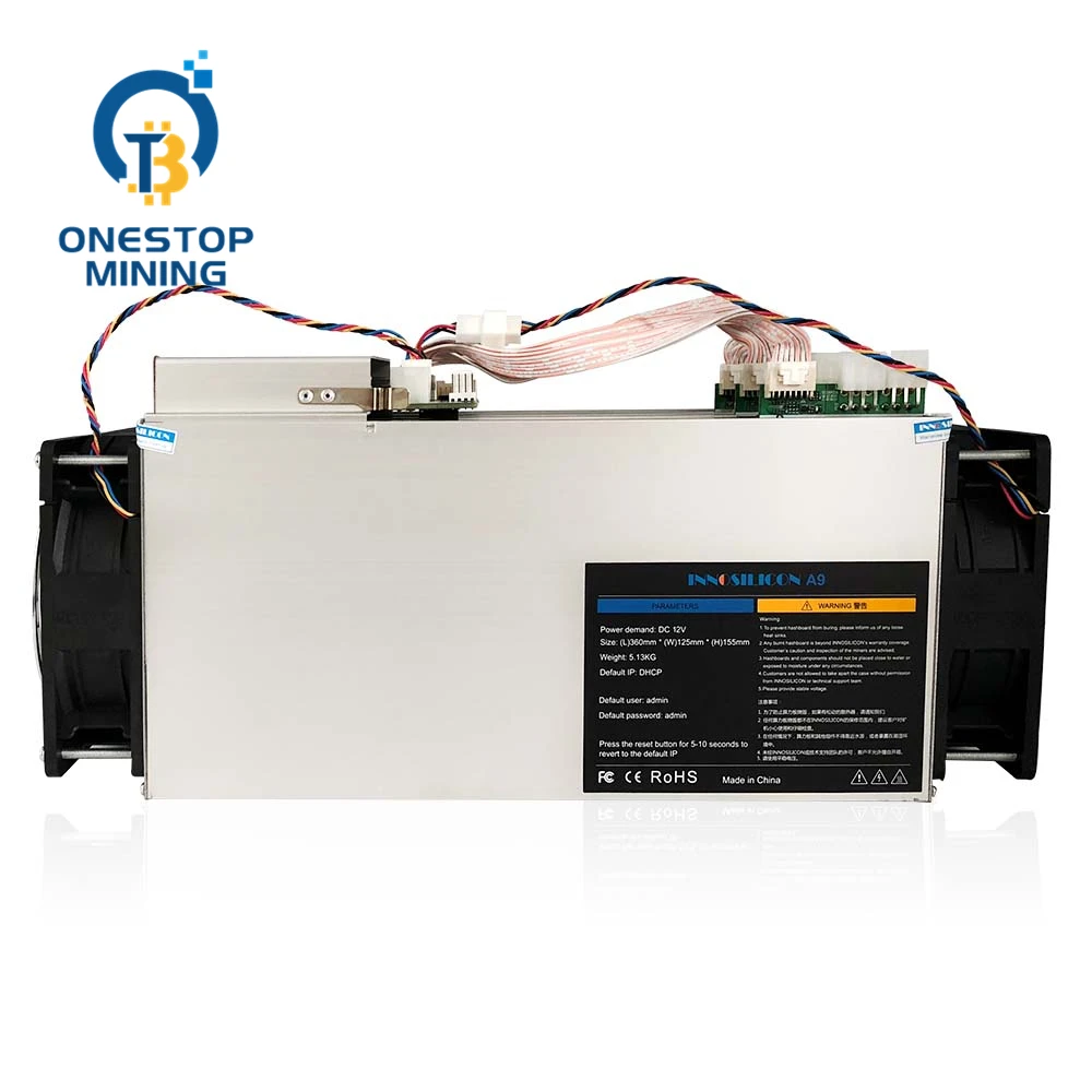 
Onestop Mining used innosilicon a9 zmaster asic miner antminer with PSU 