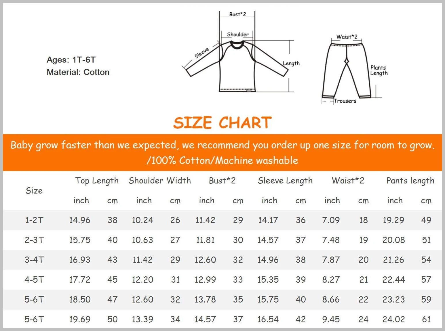 Boys Skeleton Glow-in-The-Dark 100% Cotton Sleepwear Toddler Clothes Halloween Outfit Kids Pajamas