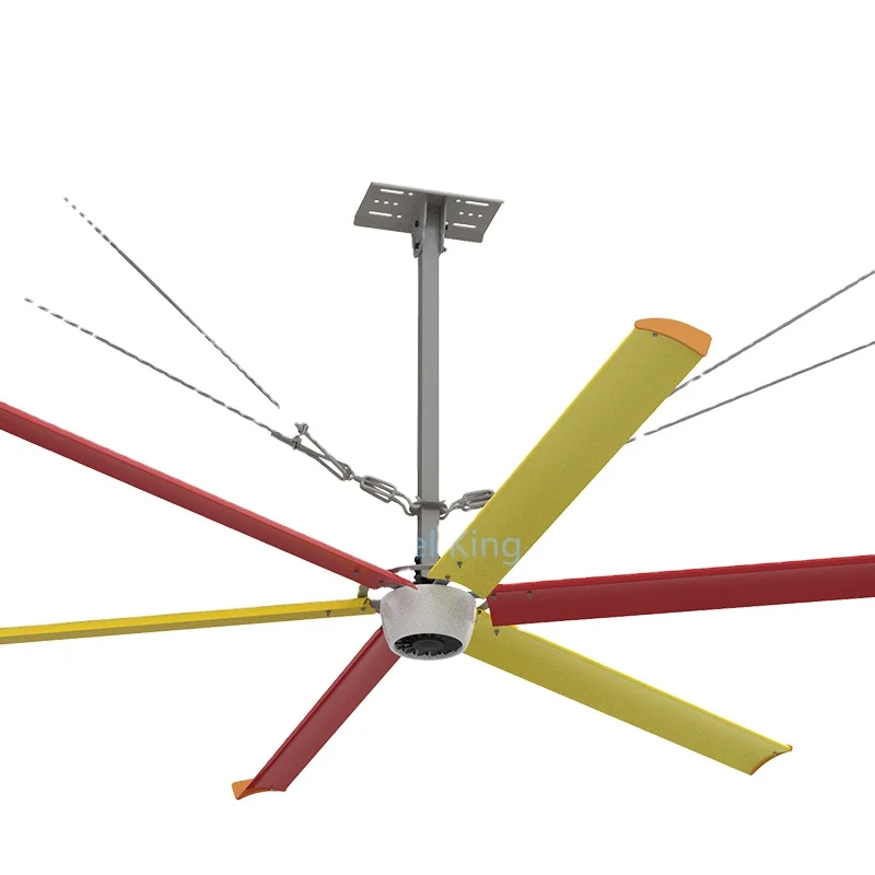 commercial permanent magnet 035kw 3.3m 11ft  large giant hvls industrial ceiling fan