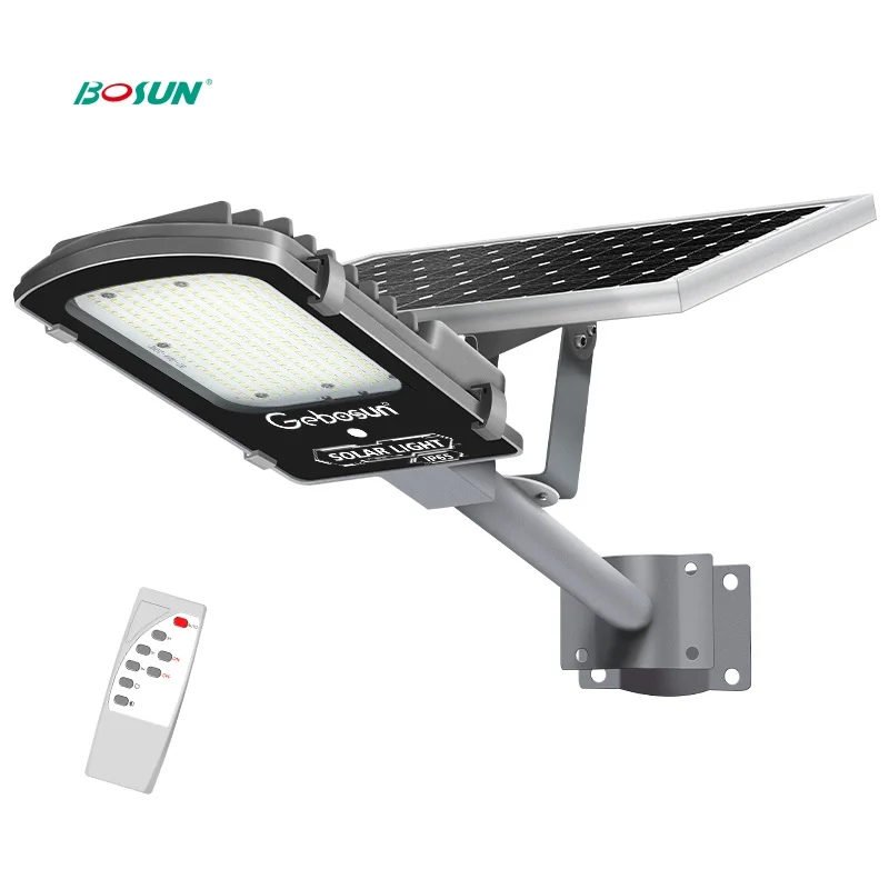 Wholesale Light With Panel Road Streetlight Waterproof IP65 Outdoor 300 500 Watts Split LED Solar Street Lights