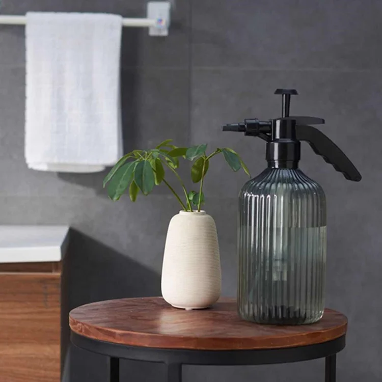 custom wholesale 2.2L watering can ultra fine continuous plastic plant spray bottle water mister