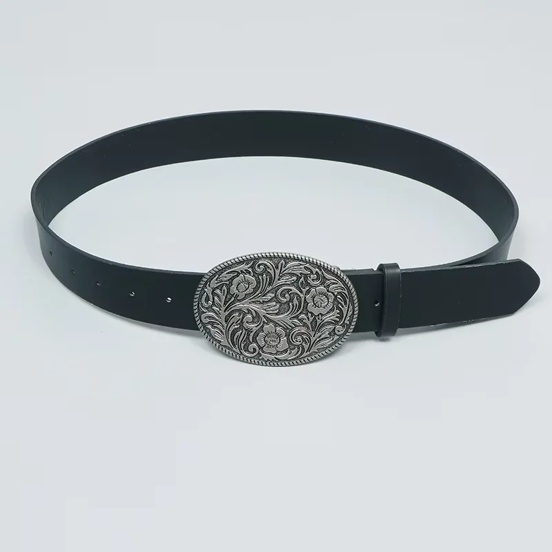 Custom Colors Fashion Metal Cowgirl Cowboy Plate Western Belt Buckle Metal Belt Buckle For Men