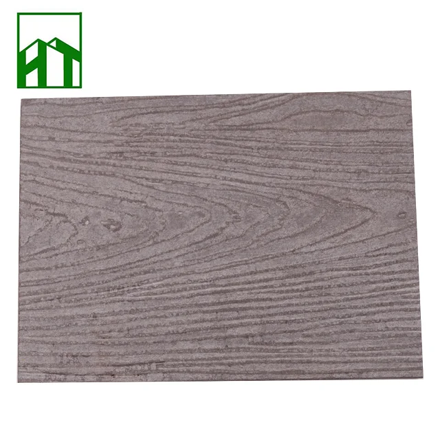 
Building house wood textured 25mm fiber cement board decking 