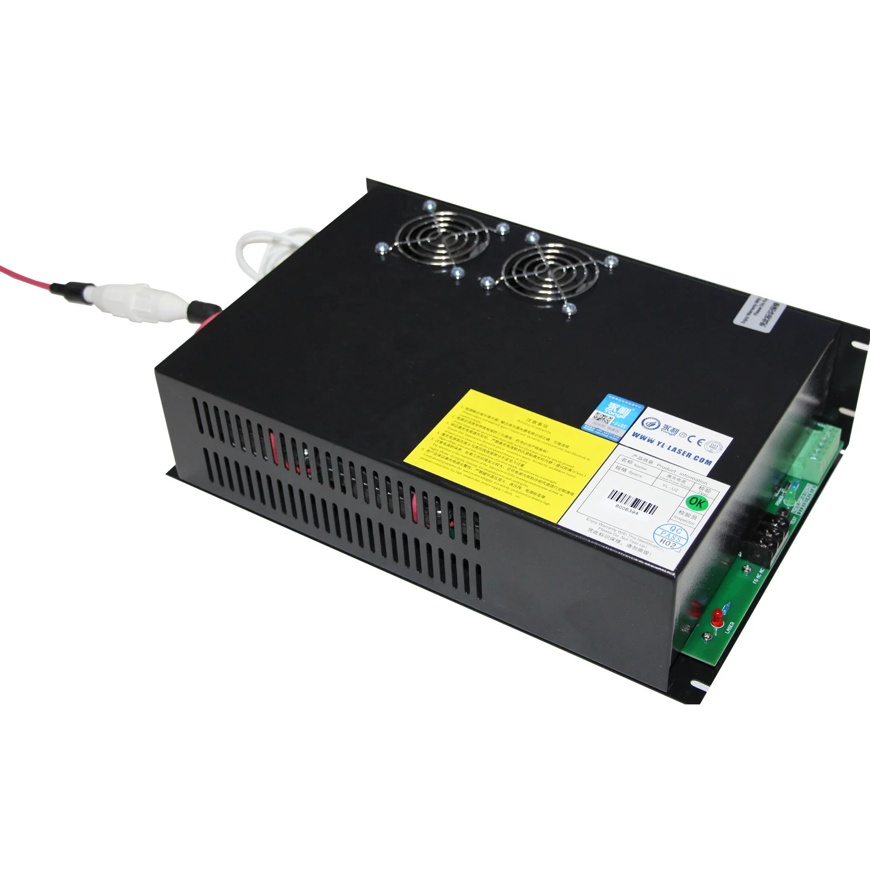 Sunlite Patented Product YL-U1 80w 90w 100w co2 laser tube power supply