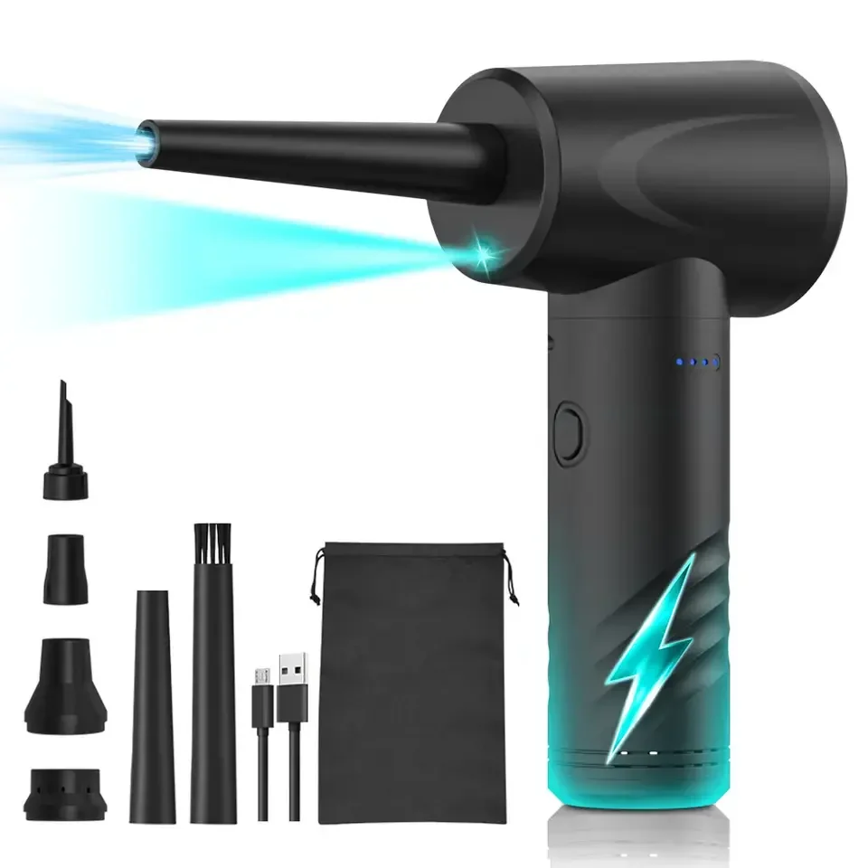 2023 new arrivals hot selling brushless motor cordless dust collector blower vacuum cleaner air duster gun