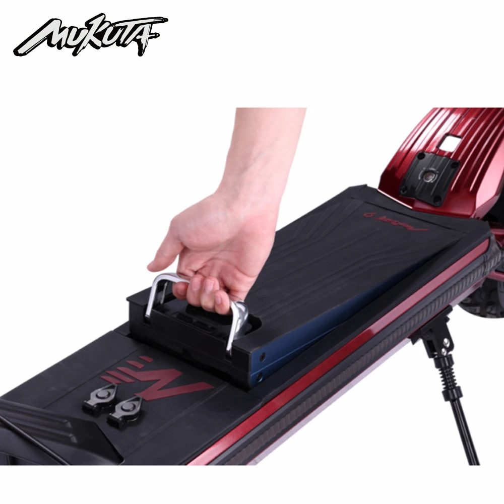 New Mukuta 9 Dual Motor 800W Electric Scooter Tire Foldable Off Road Electric Scooter With Seat France Electric Scooter