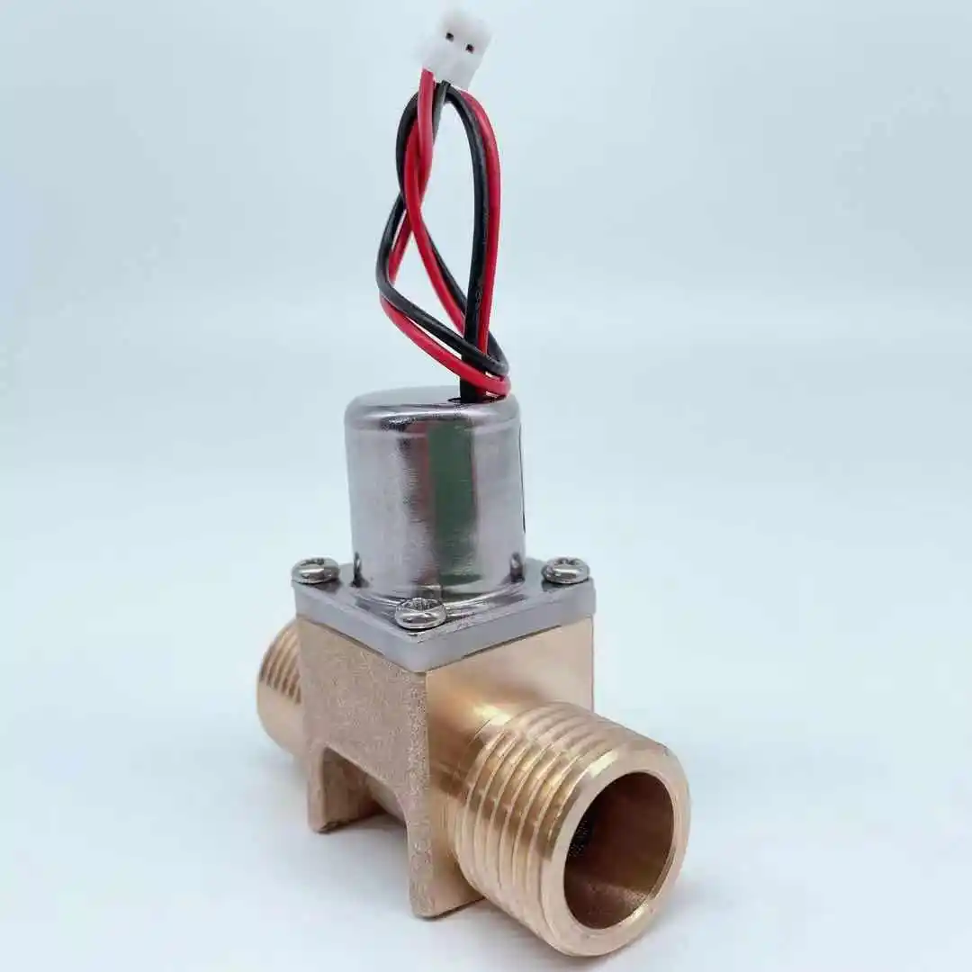  DC12V дистанционный электрический контроль воды импульсный латунный Соленоидный клапан для интеллектуальной санитарной системы и