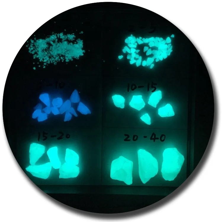 Ночной свет гравий камень для подъездной дорожки мощение