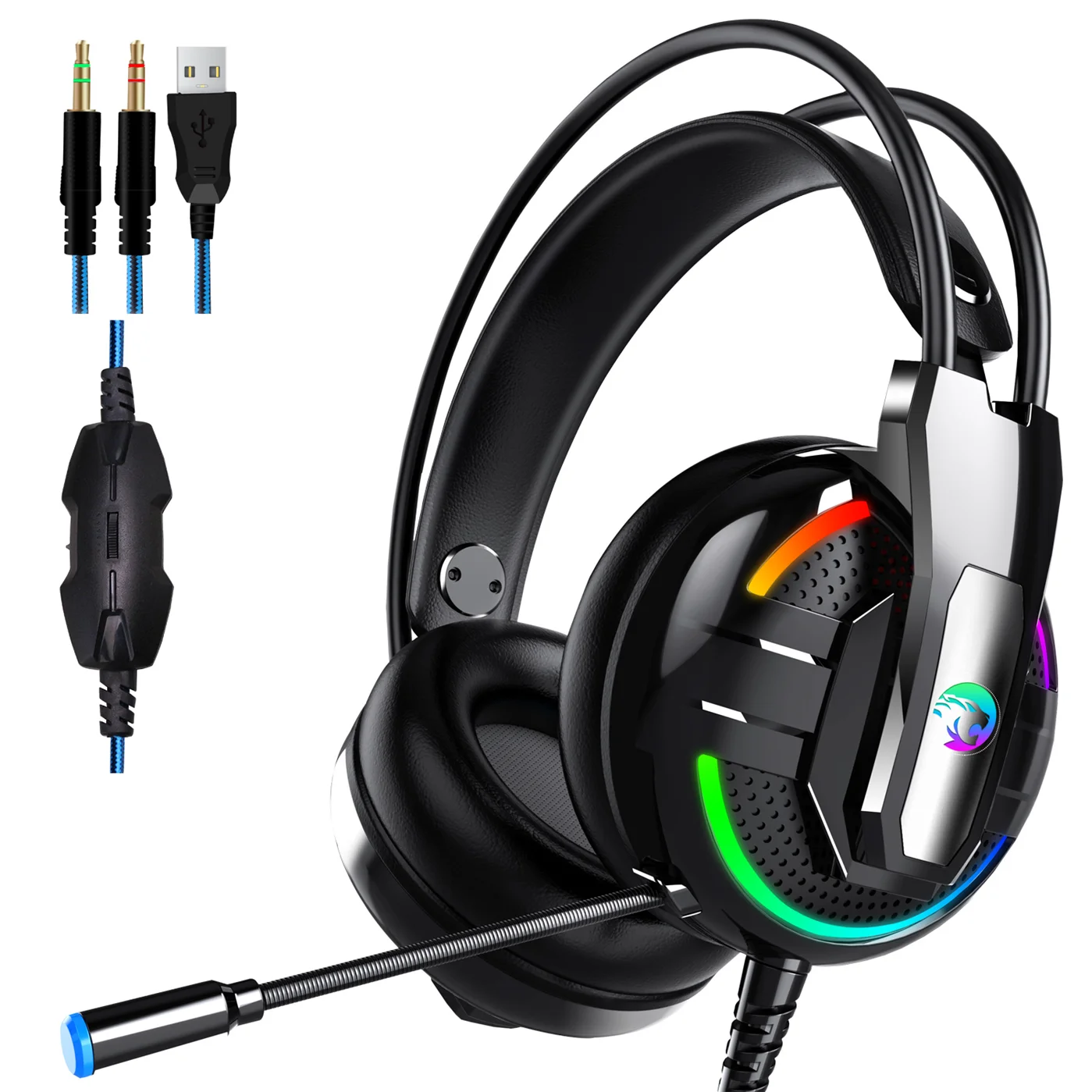 Best selling wired gaming headset comfortable gaming headphones for computer gamer