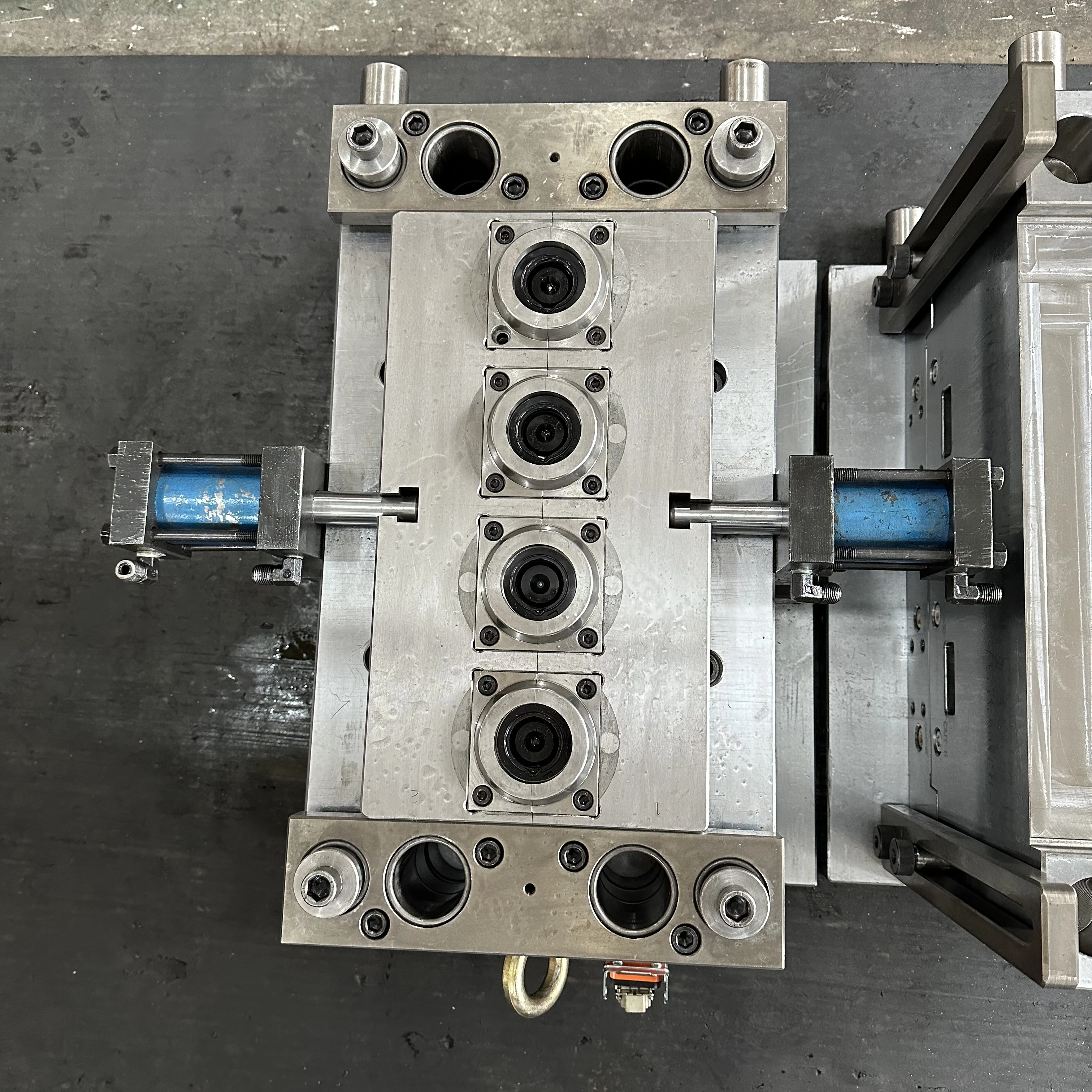 caulk tube mould rubber acetic silicone sealants tube moulding plastic tube injection mold for caulking gun