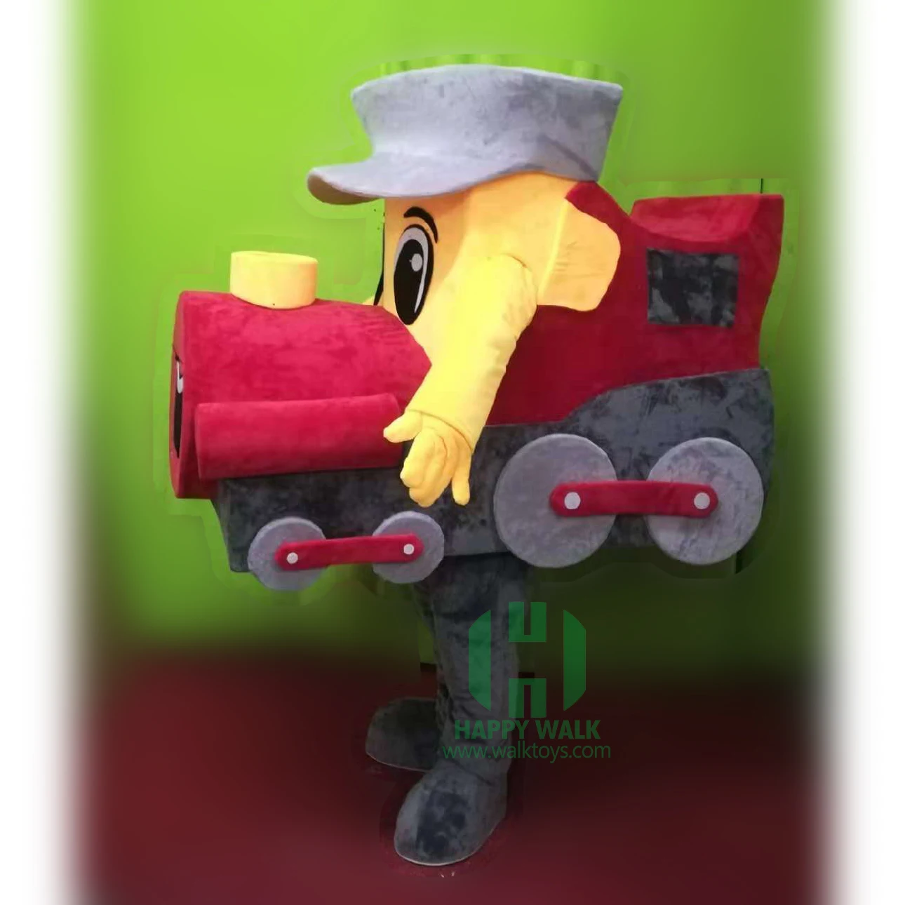 Best Quality Custom Adult Unisex Train Cartoon Mascot Costume for TV/Movie Cosplay Funny Train Costume