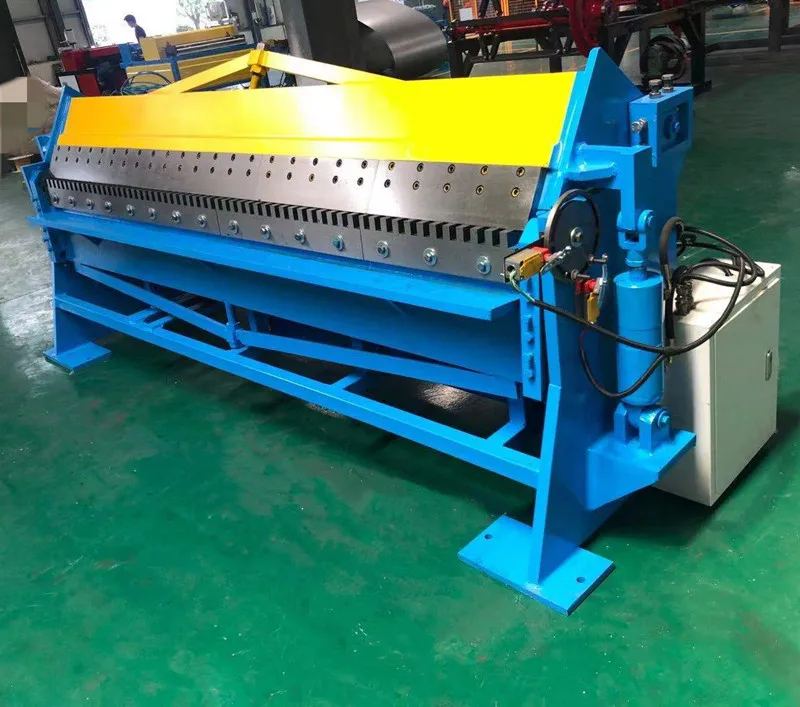 Hydraulic TDF Metal Sheet Press Brake, Flange Bending Machine, Aluminum Plate Edge Folding Forming Bender