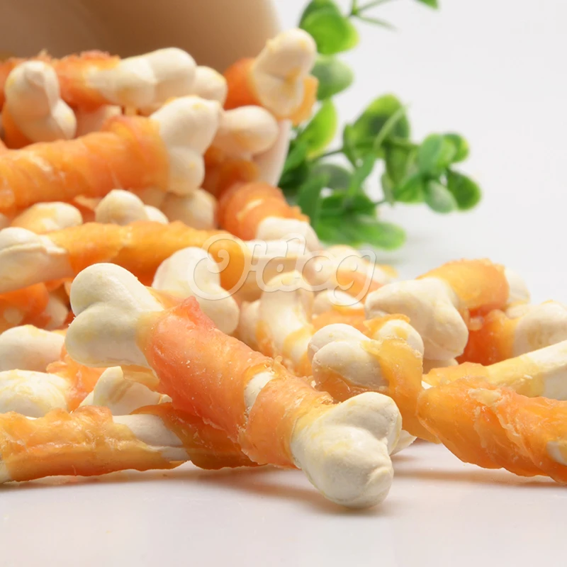 Поставщик пищевых продуктов для домашних животных, оптовая продажа, рекламная продукция высшего качества, закуска для собак, лакомство с кальциевыми косточками