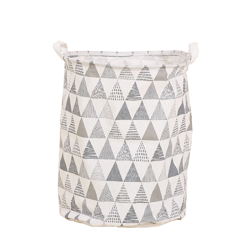 Durable Eco-Friendly Folding Laundry Hamper Organizer with Hemp Rope Handles for Dirty Cloth Home Use Made from Cotton Canvas