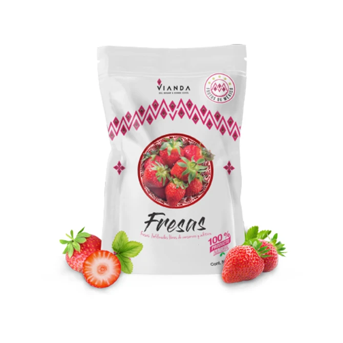 Freeze Dried Wholesale Low Moq Frozen Products Bulk Jack Freeze Dried Fruit Strawberry Foam Pieces Price