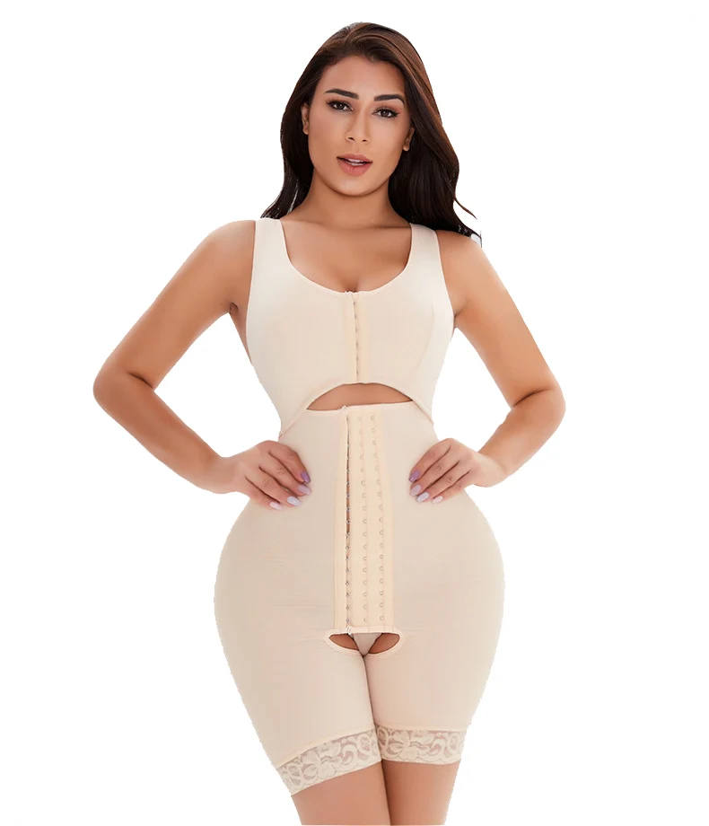 Распродажа взрослые Fajas большие размеры женская одежда из двух частей регулируемый пояс с высокой талией живот подтяжка ягодиц тренажер для талии