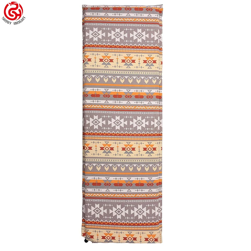 Cheap Portable Camping mat  Custom Inflatable Sleeping Pad Air Mattress Self Inflating  Folding Floor pad mat