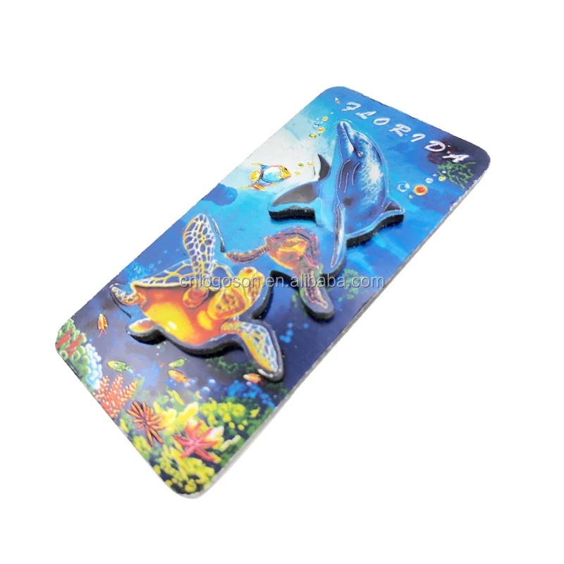 High quality factory custom flags make soft pvc 3d fridge magnets tourism souvenir