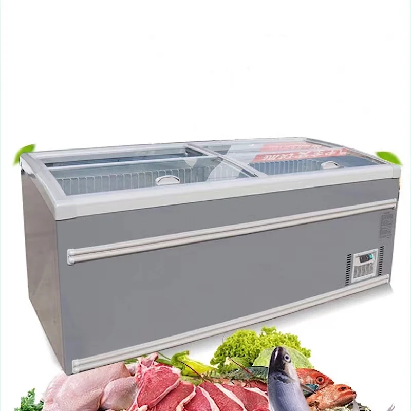 3-year warranty custom size refrigeration equipment freezer organizer ice-cream fridges and deep freezer horizontal refrigerator
